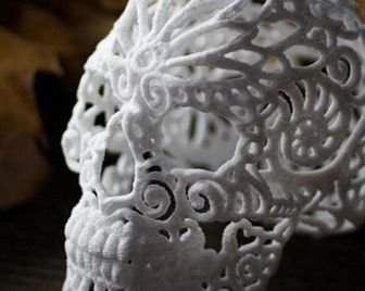 Череп из сахара