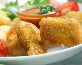 Куриные наггетсы редко содержат куриное мясо