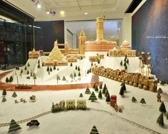 В Лондоне построен пряничный городок