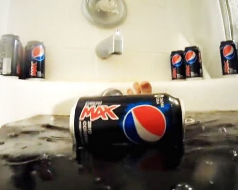 Ванна с Pepsi
