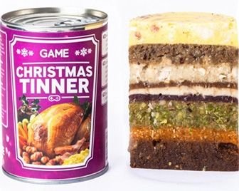 Рождественский ужин в банке