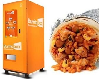 Первый в мире торговый автомат с буррито